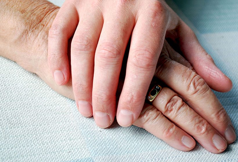 photo: caring hands