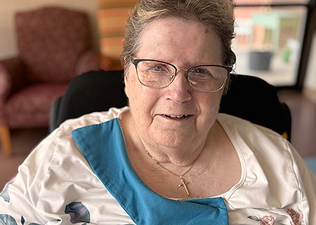 photo: elderly woman