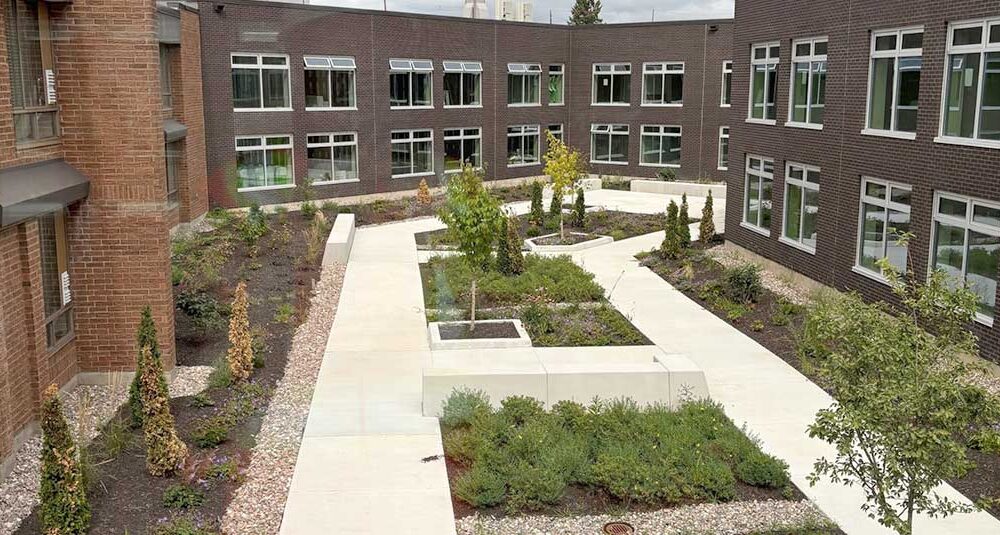 photo of marianhill courtyard